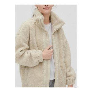 GapFit Full-Zip Teddy Jacket
